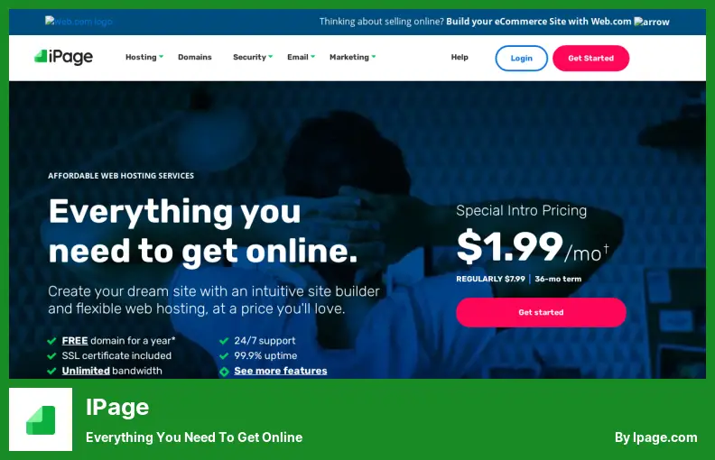 iPage – Alles, was Sie brauchen, um online zu gehen
