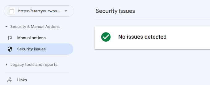 Visualizza i problemi di sicurezza View security issues