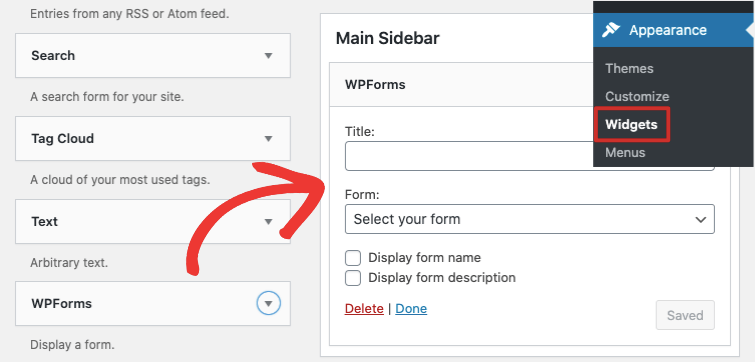 ajouter wpforms à la barre latérale - IsItWP - Détecteur de thèmes WordPress gratuit add wpforms to sidebar