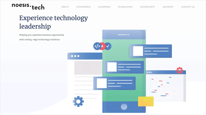 Noesis.tech WordPress 開発代理店 Noesis.tech WordPress Development Agency