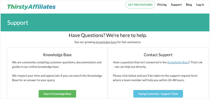 Portal wsparcia marketingu afiliacyjnego An affiliate marketing support portal