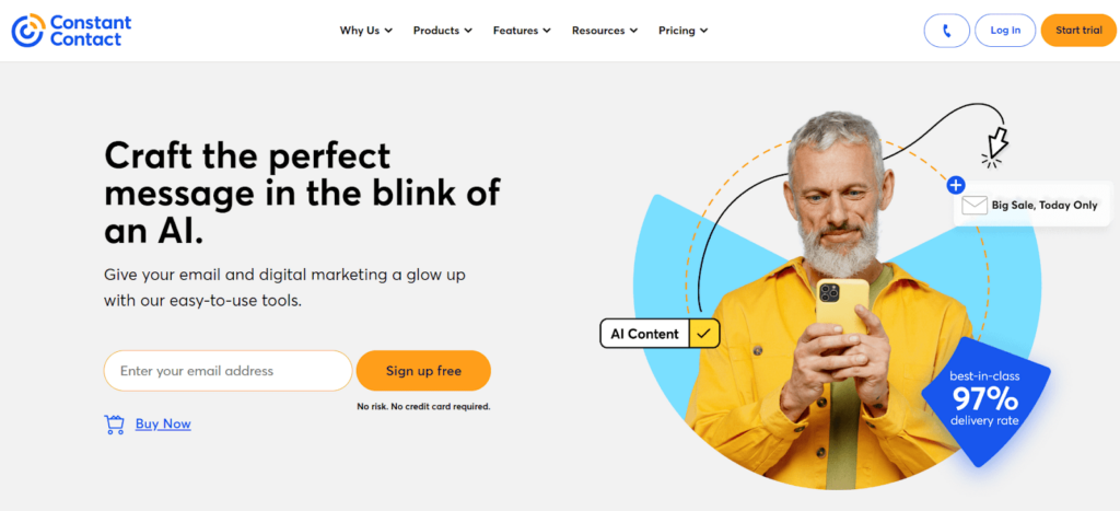 Contacto constante: plataforma de marketing por correo electrónico Constant Contact: Email Marketing Platform