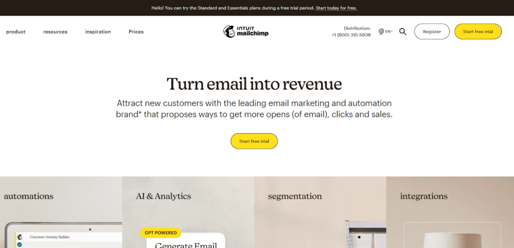 Mailchimp: Alternativa para Campaign Monitor Mailchimp: Alternative for Campaign Monitor