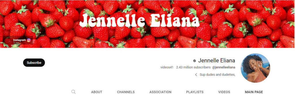 Jennelle Eliana: donna viaggiatrice su YouTube