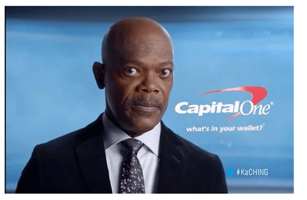 Preuve sociale des célébrités - Capital One