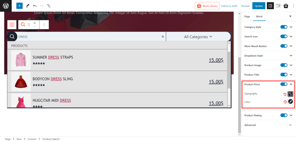 Como adicionar pesquisa de produtos WooCommerce: um guia para aprimorar a experiência de compra 12 Product Price Settings