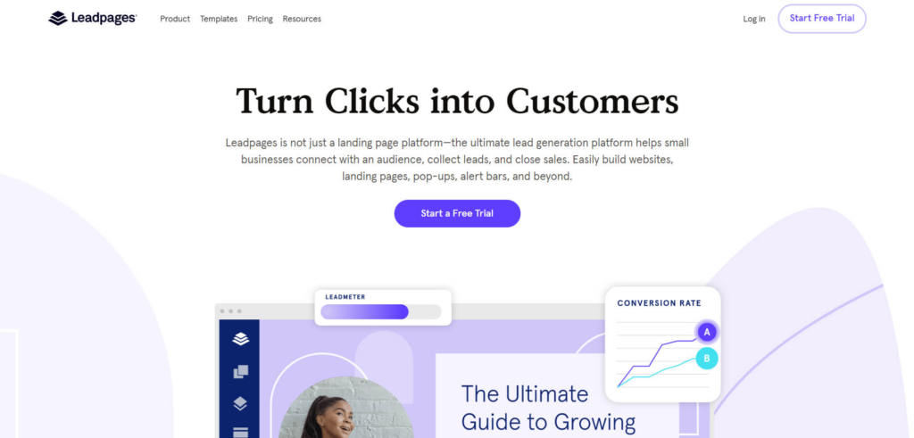 Leadpages: 究極の Linktree 代替手段 Leadpages: Ultimate Linktree Alternative
