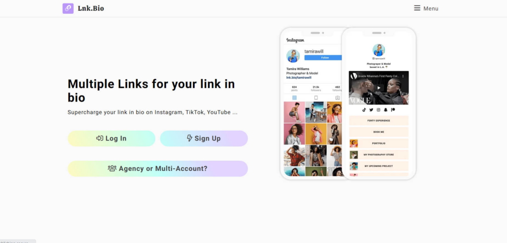 Lnk.Bio: Linktree の代替手段 Lnk.Bio: An Alternative to Linktree