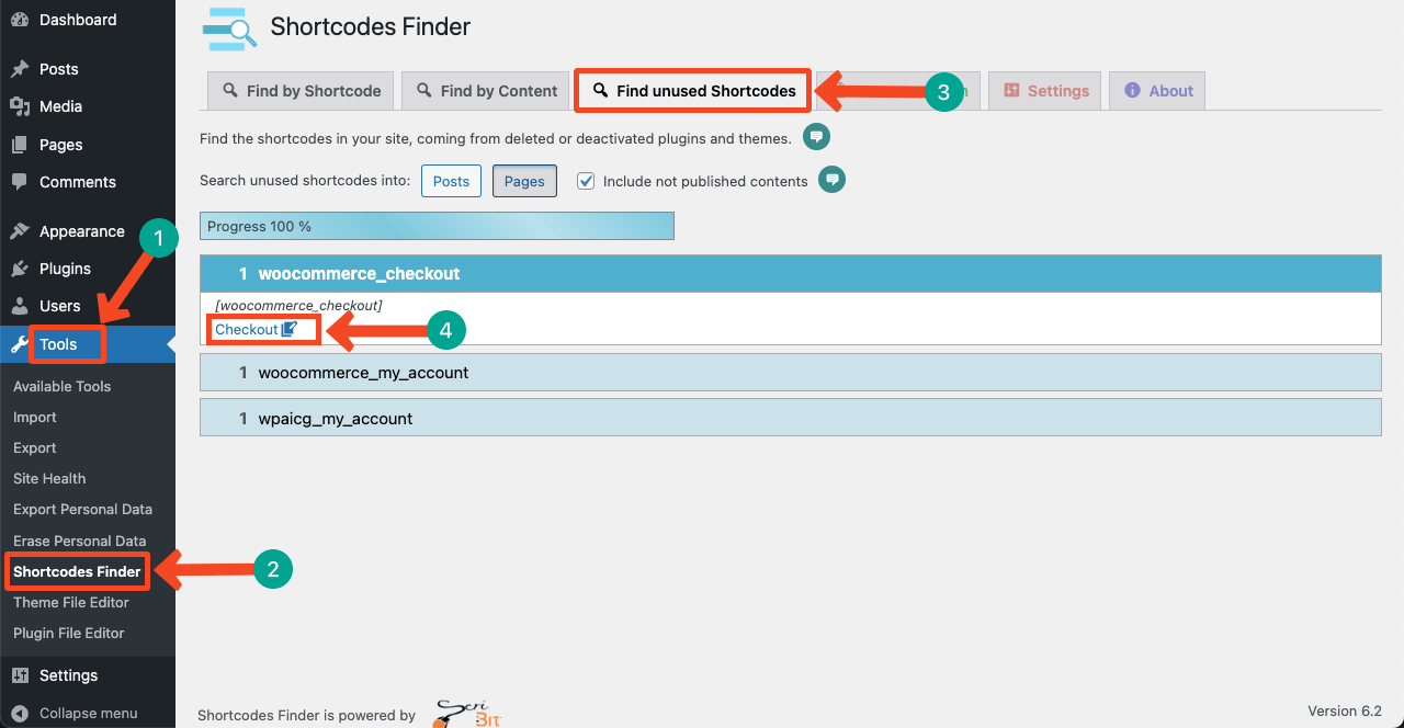 Find Unused Shortcodes Using the Shortcode Finder Plugin