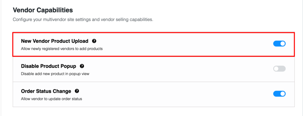如何在 WordPress 13 中創建在線書店市場 This is a screenshot of the Vendors upload products