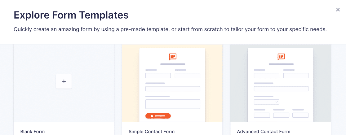 Gravity Forms templates