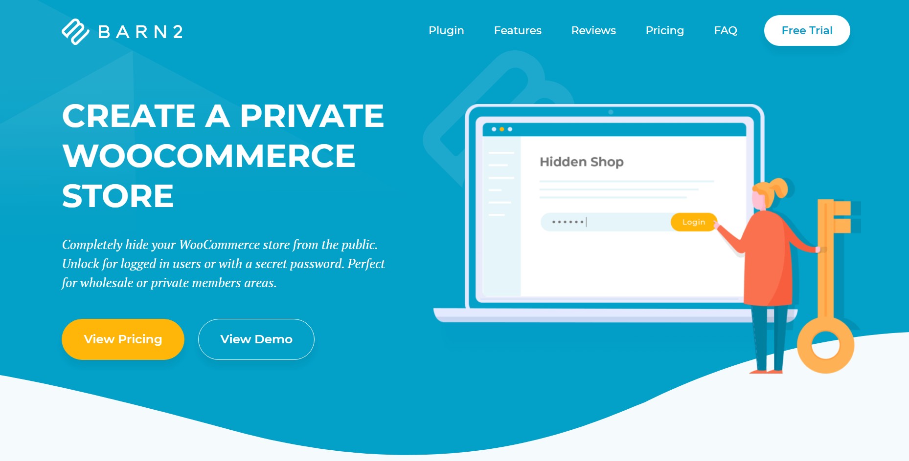 WooCommerce 프라이빗 스토어