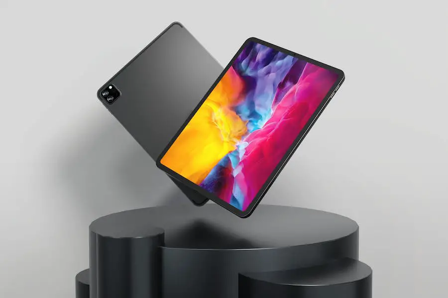 iPad のモックアップ -