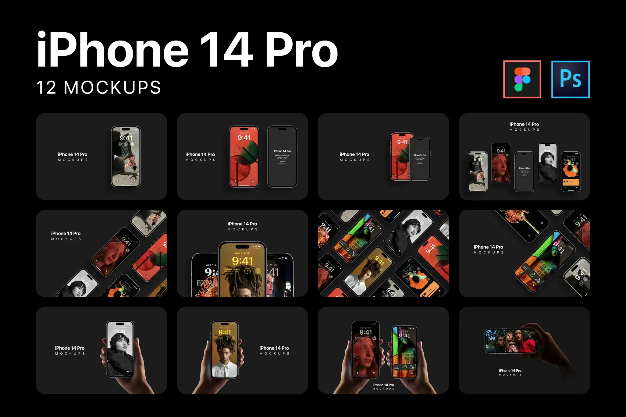 Modele iPhone 14 Pro -
