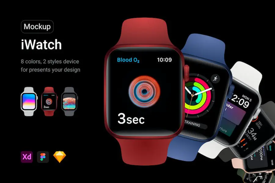 iWatch Mockup -