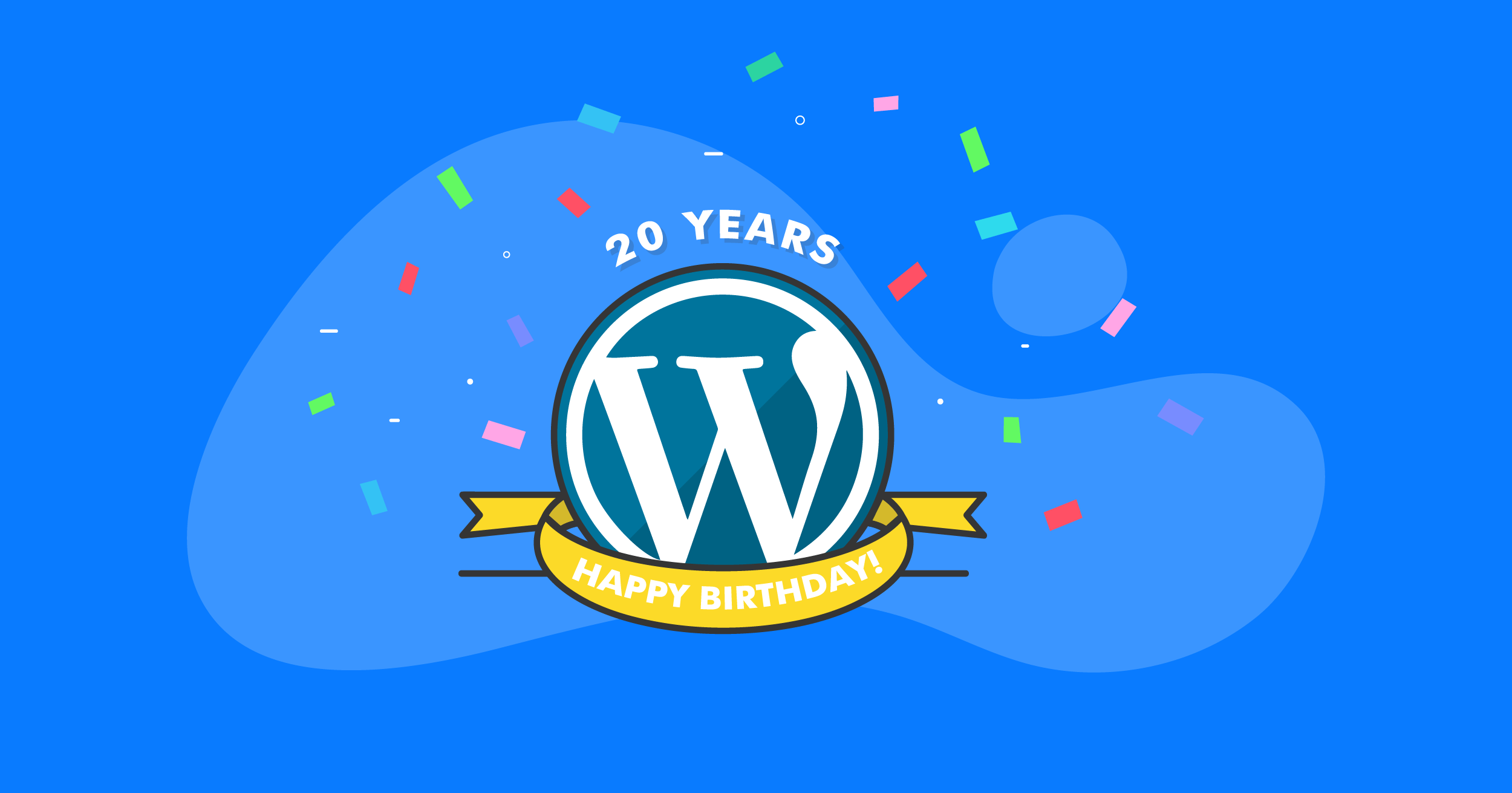 Comemoração do #WP20 WordPress is 20!
