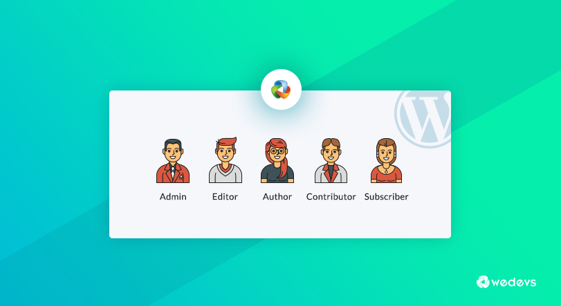 ภาพประกอบเกี่ยวกับบทบาทของผู้ใช้ wordpress อธิบาย