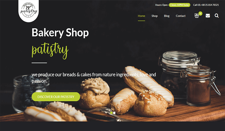 2023 年蛋糕和糕点店业务的 12 个最佳 WordPress 主题 7 cake and bakery 51