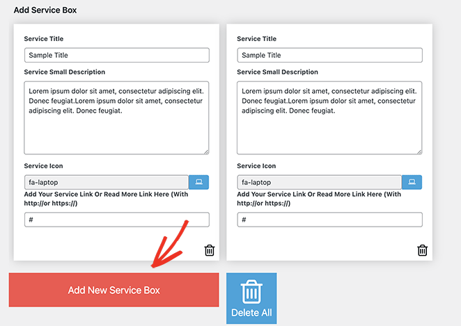 addmoreserviceboxes SeedProd Add more service boxes to WordPress