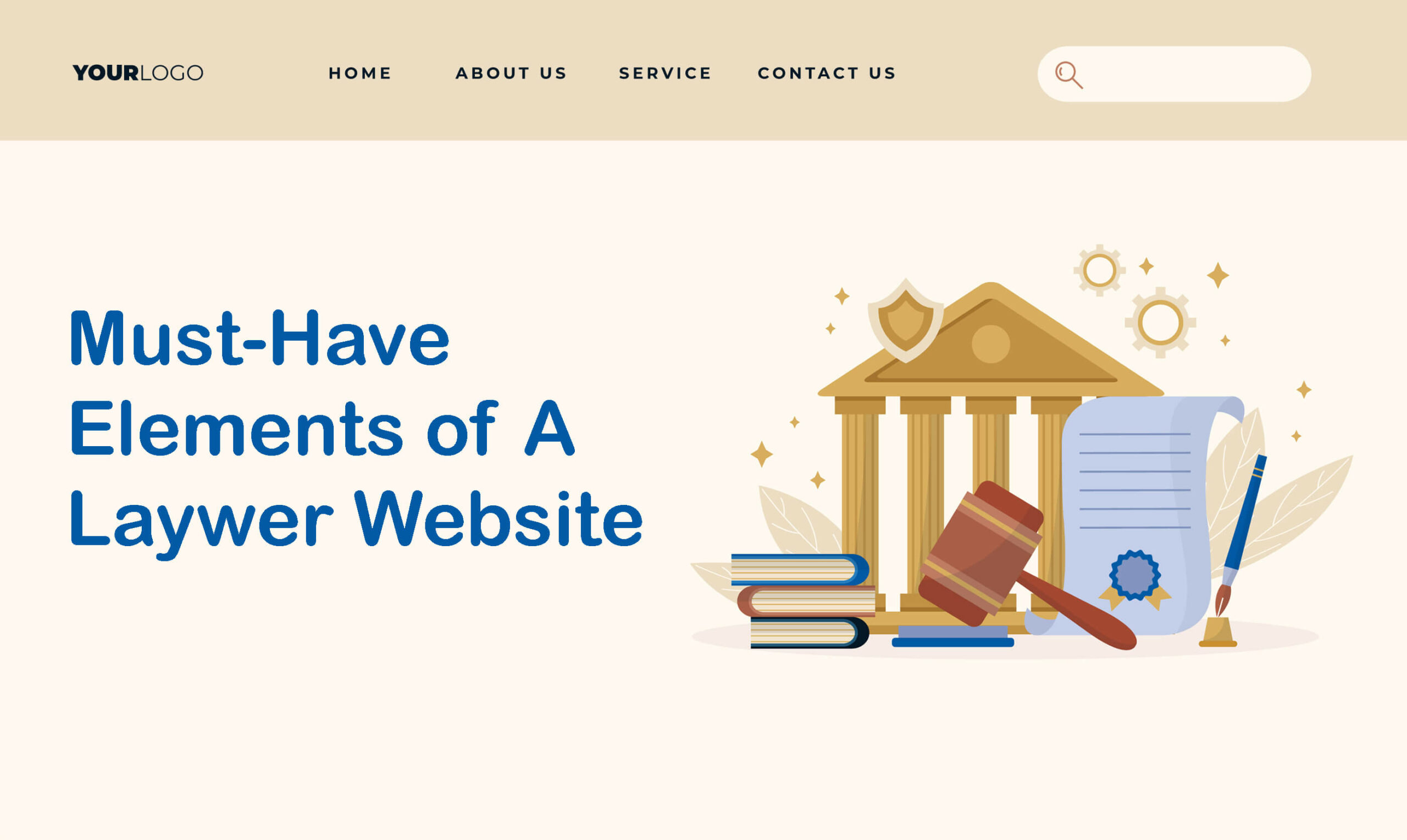 Jak stworzyć stronę prawnika za pomocą Elementora i HappyAddons 1 Must Have Elements on A Lawyer Website