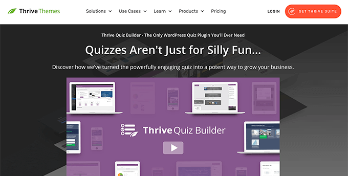 번성 퀴즈 Thrive Quizzes