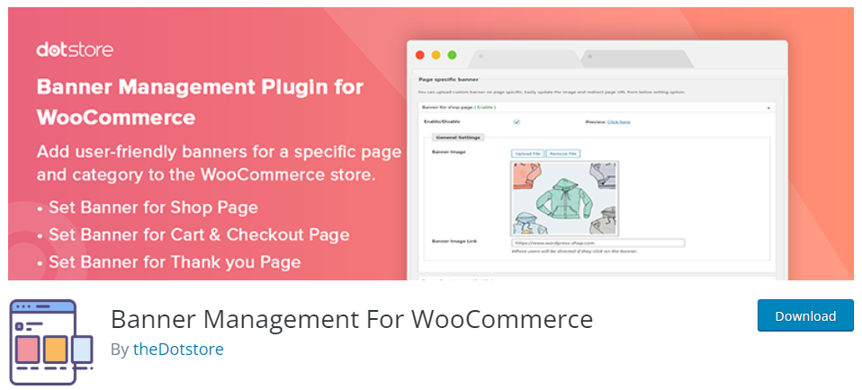 woocommerce のバナー管理 - WooCommerce Banner Plugins