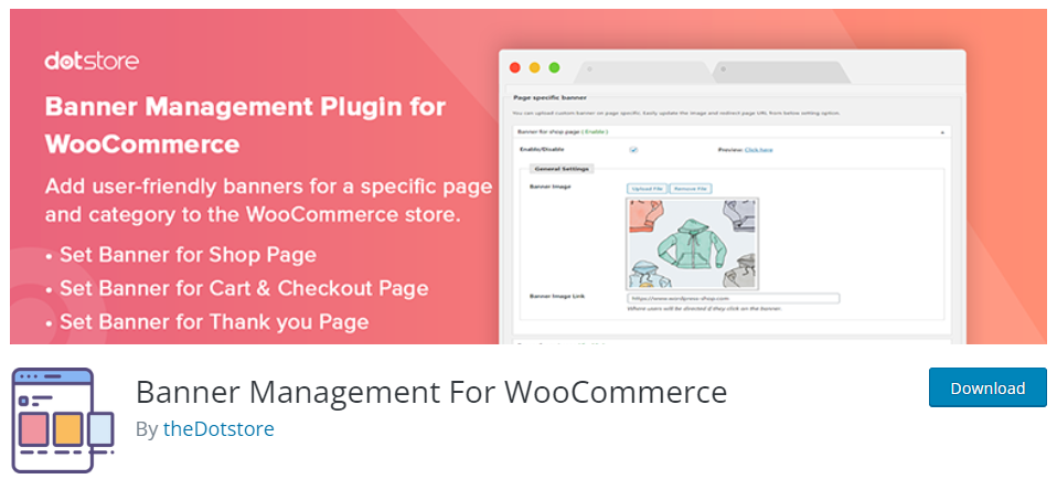 gestion des bannières pour woocommerce - WooCommerce Banner Plugins