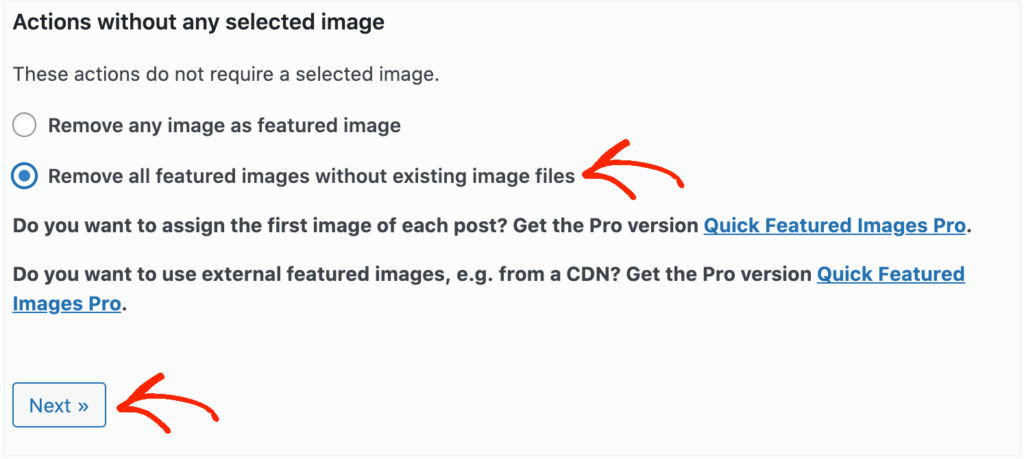 Menghapus gambar unggulan dari WordPress secara massal Removing featured images from WordPress in bulk