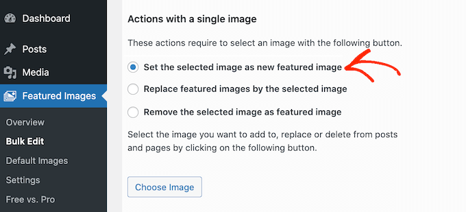 Pengeditan massal gambar unggulan WordPress Bulk editing WordPress featured images