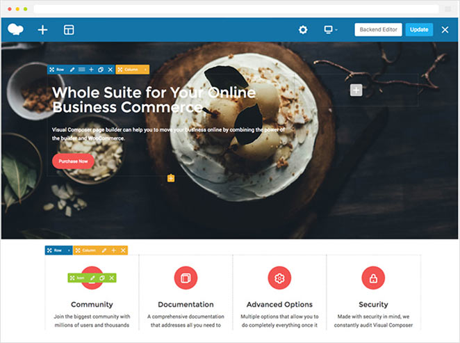 wpbakeryfeatures 種子產品 WPBakery template editing