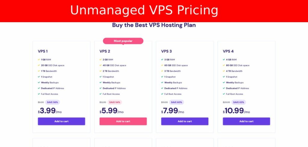 Harga VPS Hostinger