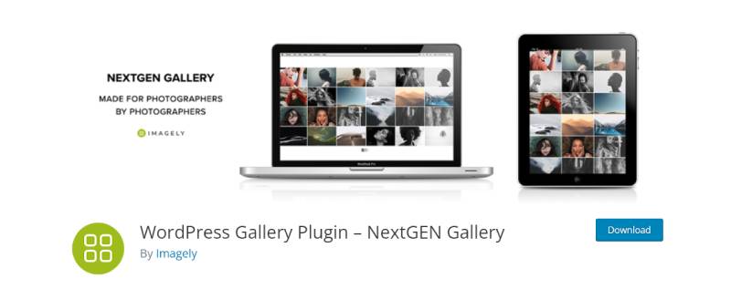 nextgen ووردبريس المساعد تحميل لقطة شاشة الصفحة