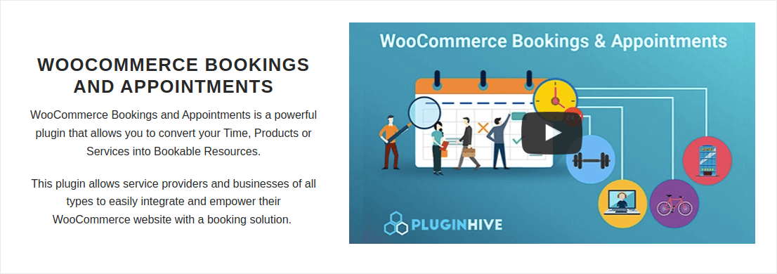 การจองและการนัดหมาย WooCommerce