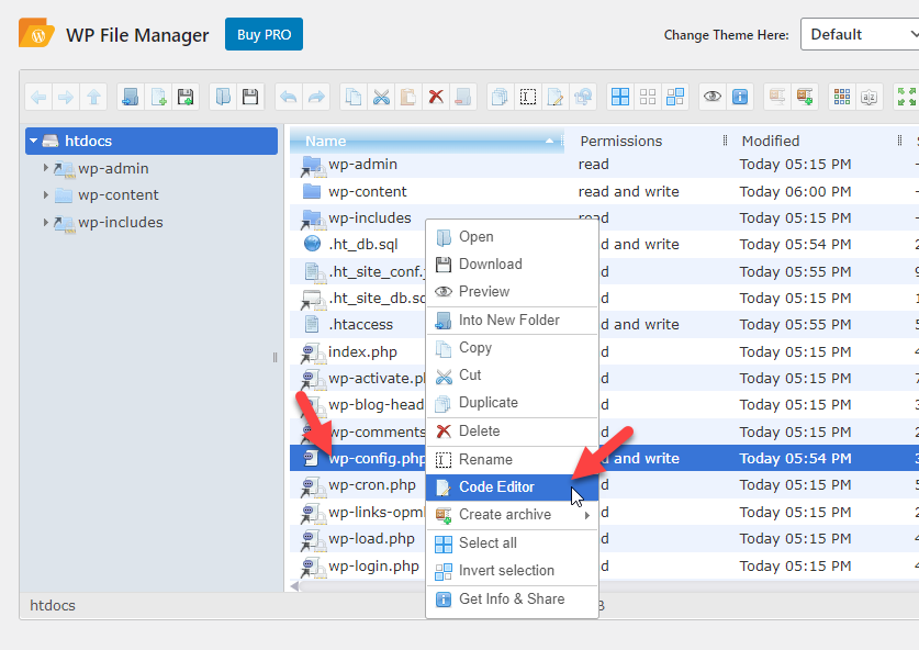 modifier le fichier de configuration wp - Limiter les révisions de publication WordPress