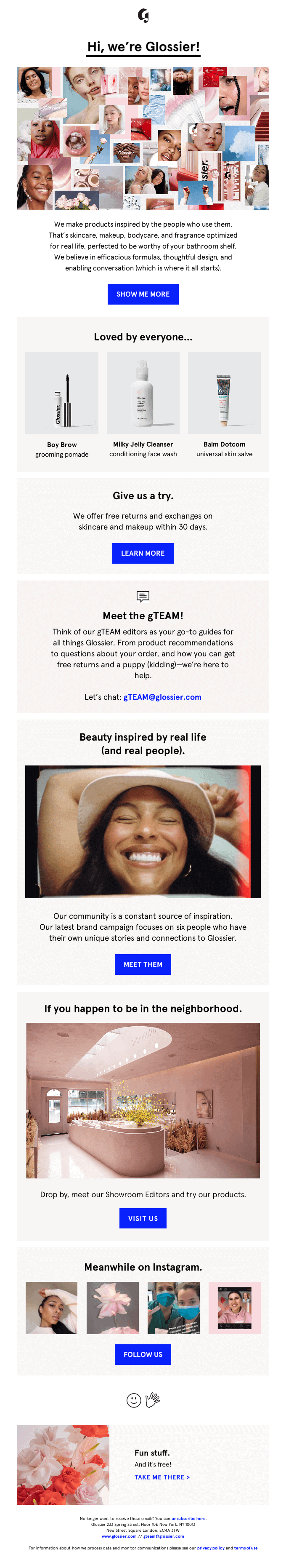 E-mail de bun venit
