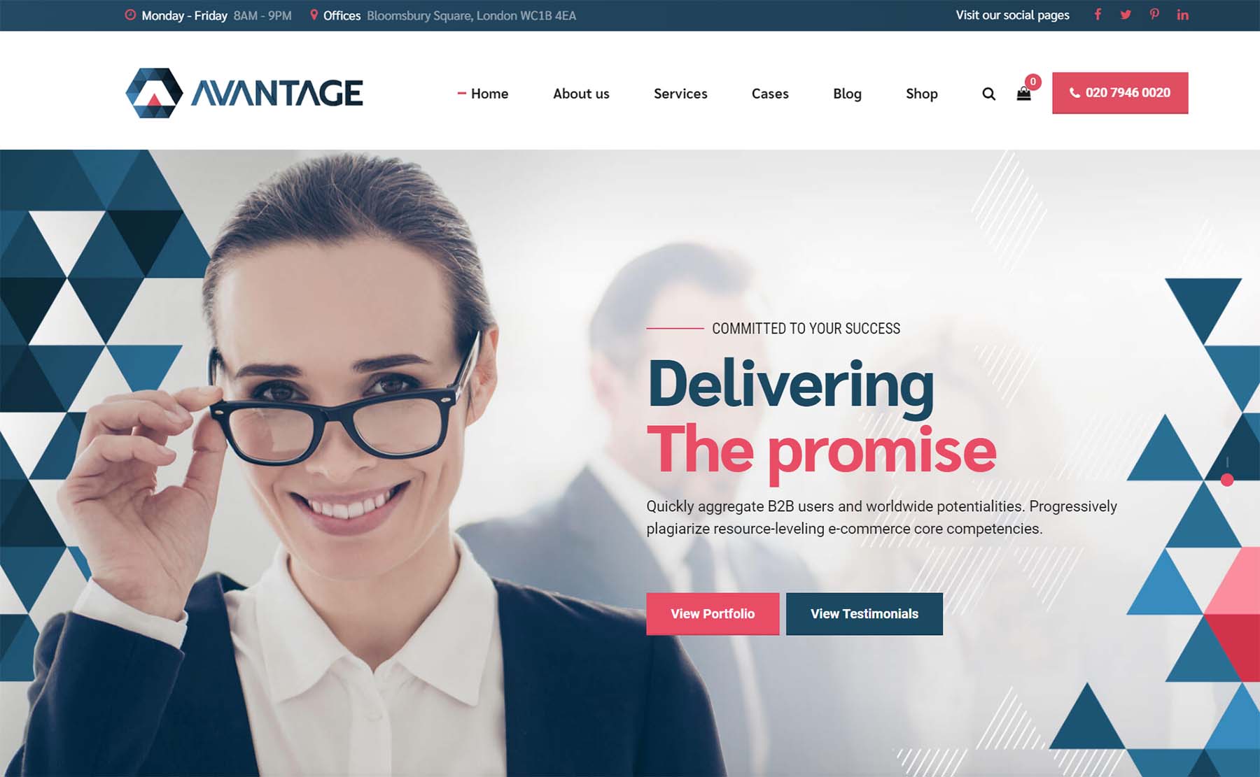 Advantage Bold Themes Consultancy WordPress-Theme