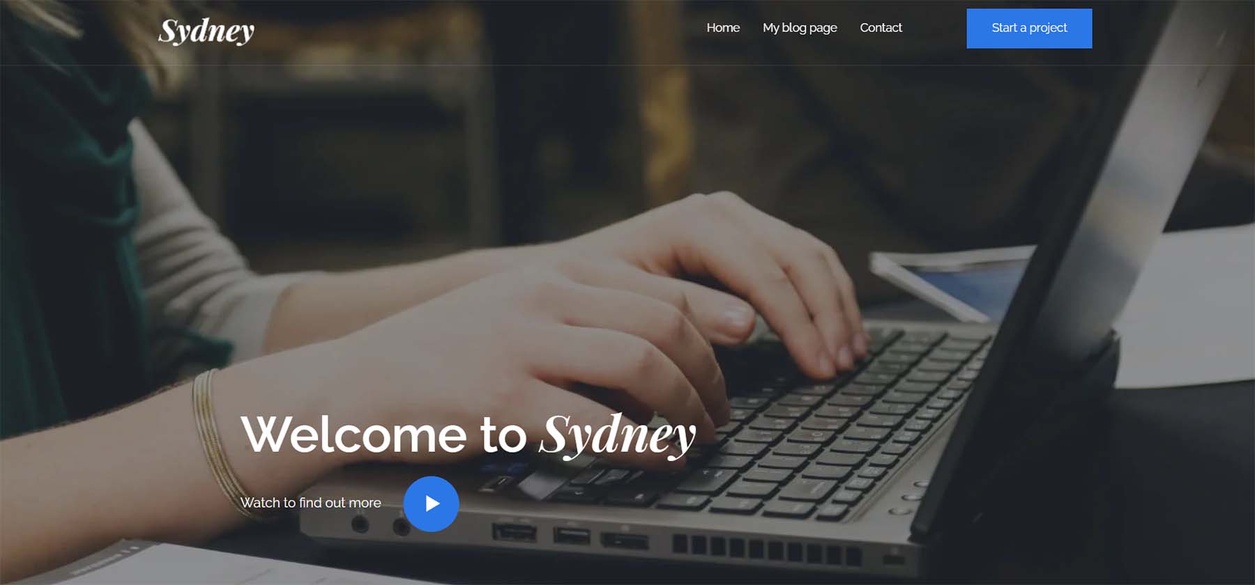 Sydney WordPress-Theme