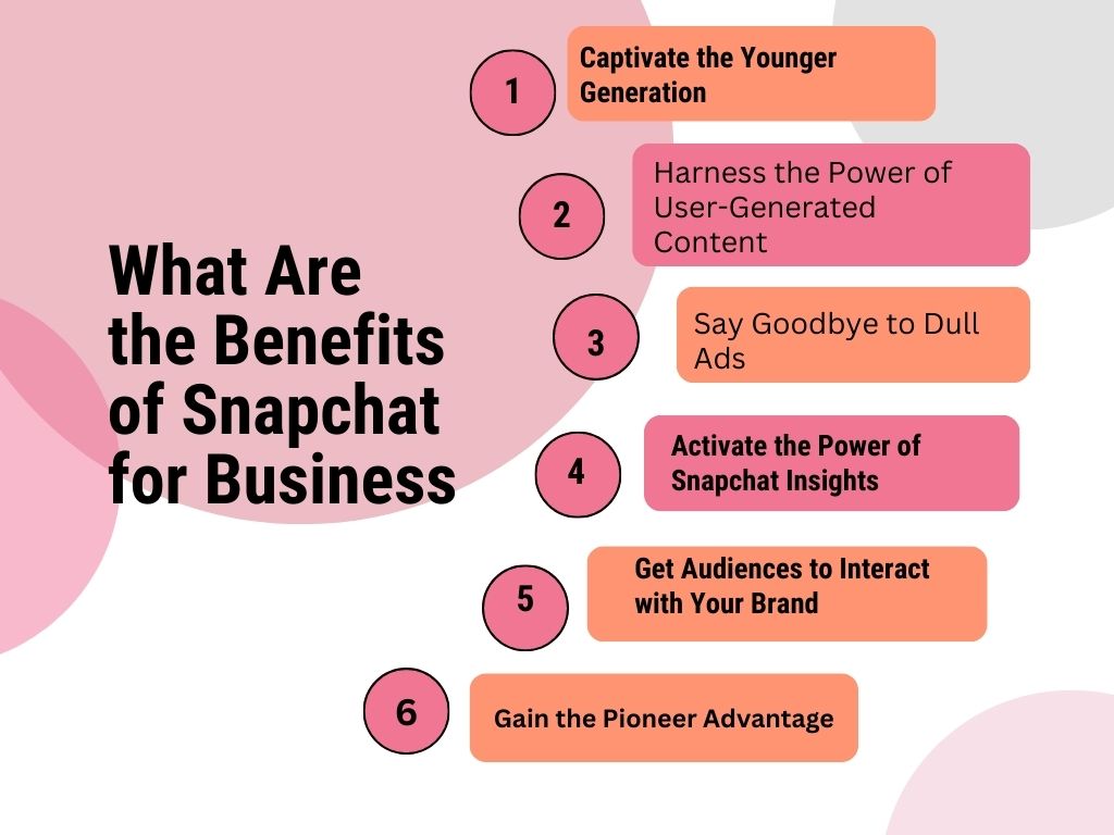 ประโยชน์ของ Snapchat สำหรับธุรกิจ