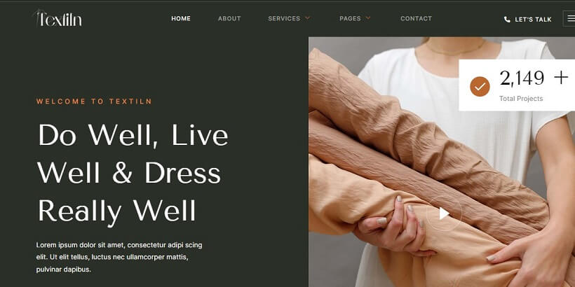 Textlin-Industri-Tekstil-Terbaik- WordPress-Tema