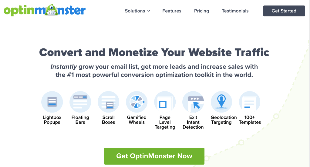 optinmonster neue Homepage