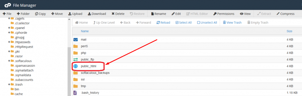 File .htaccess WordPress: Bagaimana Cara Membuat Dan Mengeditnya? 11 Public_html folder