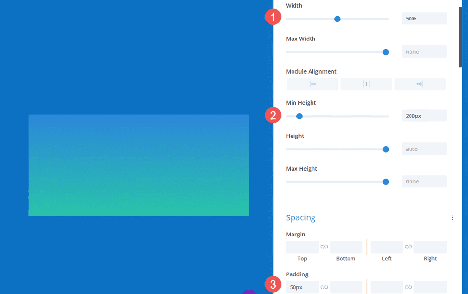 So erstellen Sie Verlaufsteiler mit dem Divider-Modul von Divi