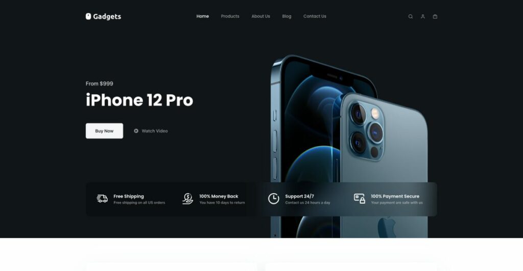 ブロック状のプレビュー画像 Blocsky WordPress Theme