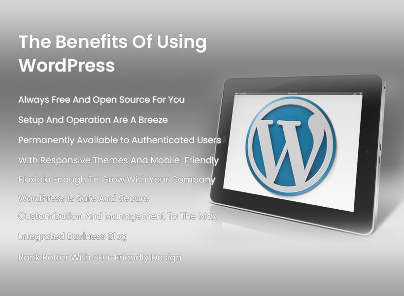 使用 WordPress 為您的企業網站帶來的好處