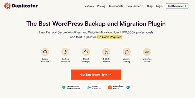 duplicadorWordPressplugin SeedProd Duplicator plugin WordPress