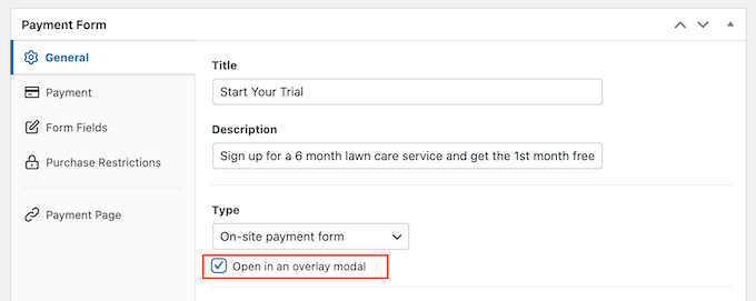 在弹出窗口中打开订阅表单 Opening a subscription form in a popup