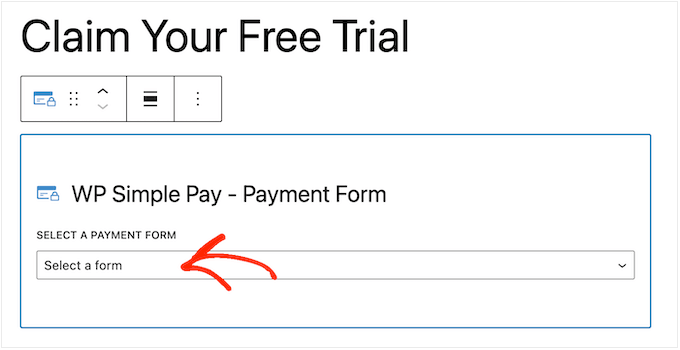 使用块将 WP Simple Pay 表单添加到您的网站 Adding a WP Simple Pay form to your website using blocks