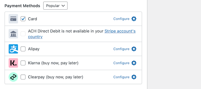 为您的网站添加更多支付方式 Adding more payment methods to your website