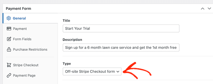 在 Stripe 网站上托管订阅和付款表格 Hosting a subscription and payment form on the Stripe website