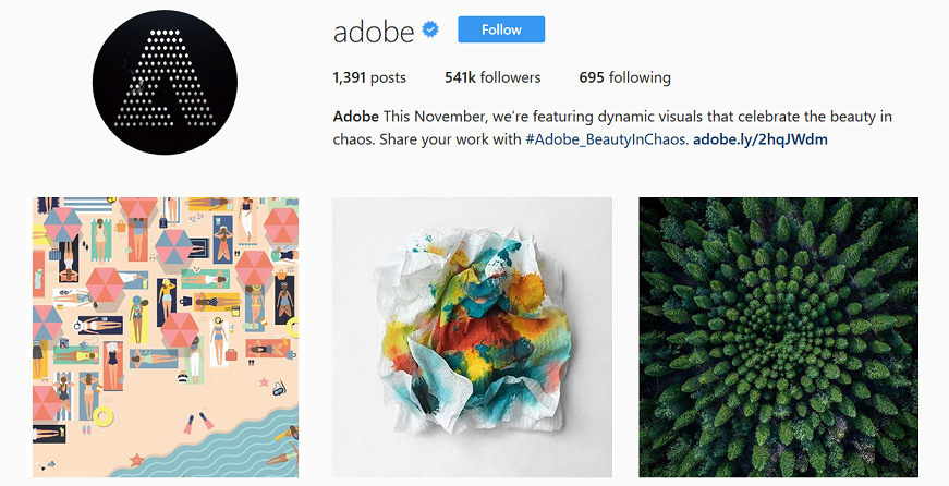 Adobe 用户生成的内容活动
